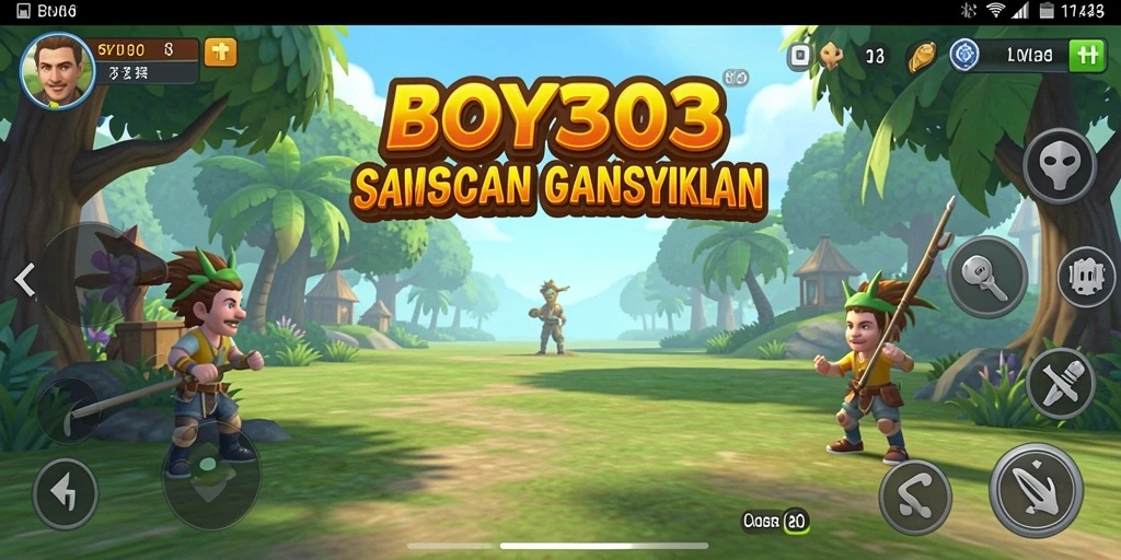 Tampilan gameplay BOY303 yang penuh warna dan menyenangkan.