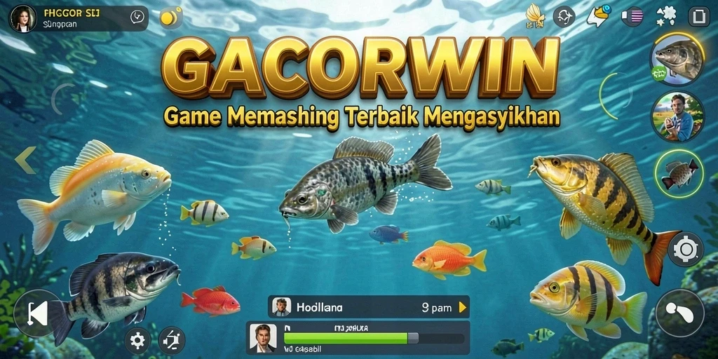 Tangkapan ikan yang menyeronokkan dalam GACORWIN.