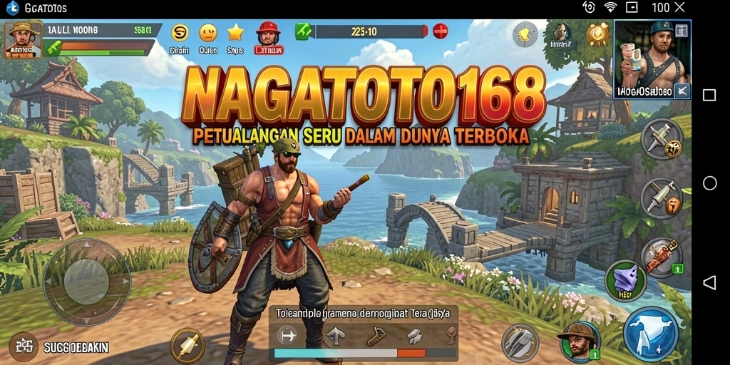Tampilan gameplay NAGATOTO168 yang menakjubkan dalam dunia Open World.