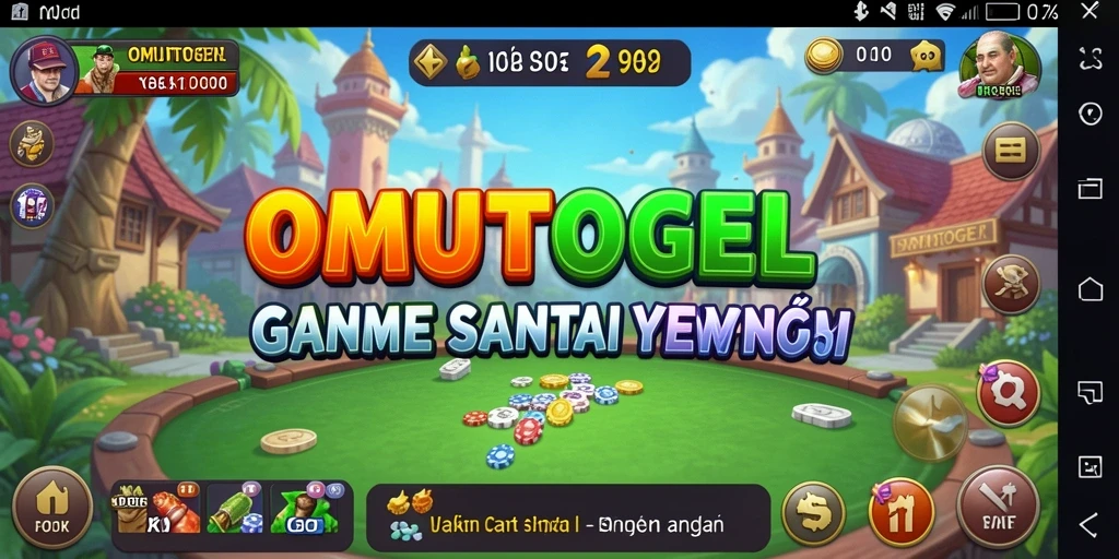 Tampilan gameplay santai dan menyenangkan di OMUTOGEL.