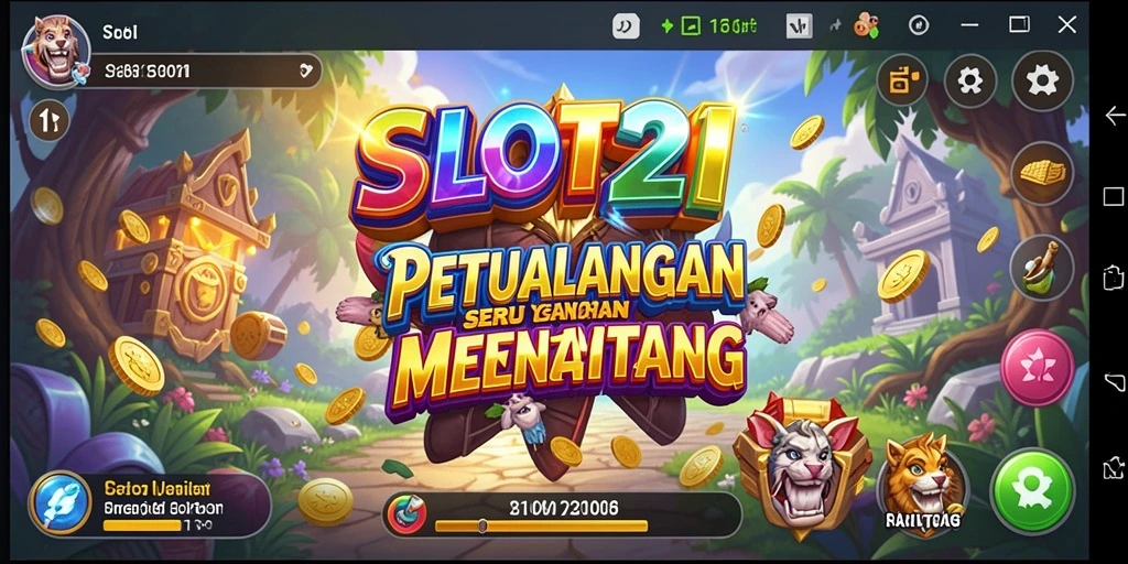 Tampilan gameplay SLOT21 yang menegangkan dan penuh petualangan.