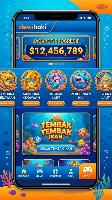Screenshot yang menunjukkan proses unduh cepat aplikasi di Dewihoki.